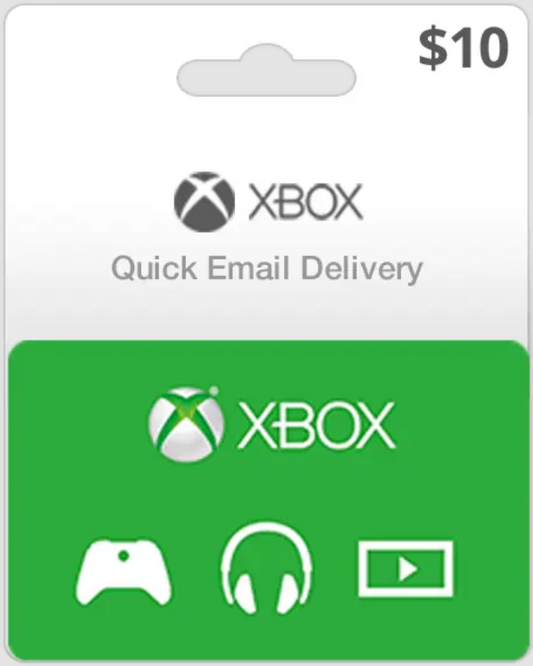 $10 USA Xbox Gift Card (Email Delivery)