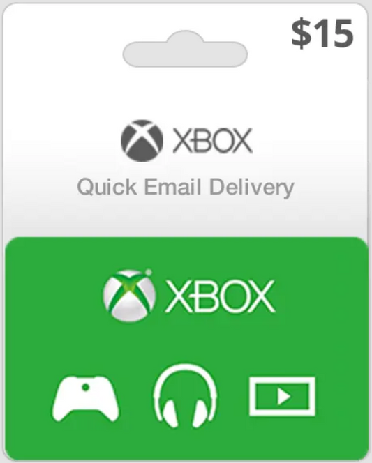 $15 USA Xbox Gift Card (Email Delivery)