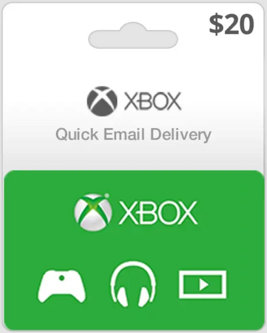 $20 USA Xbox Gift Card (Email Delivery)