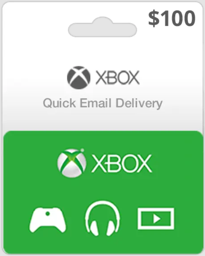 $100 USA Xbox Gift Card (Email Delivery)